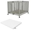 Bebies First Baby Box Met Wieltjes Sarah Met Matras