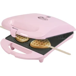 Bestron Wafelijzer Hartvormige Wafels Roze