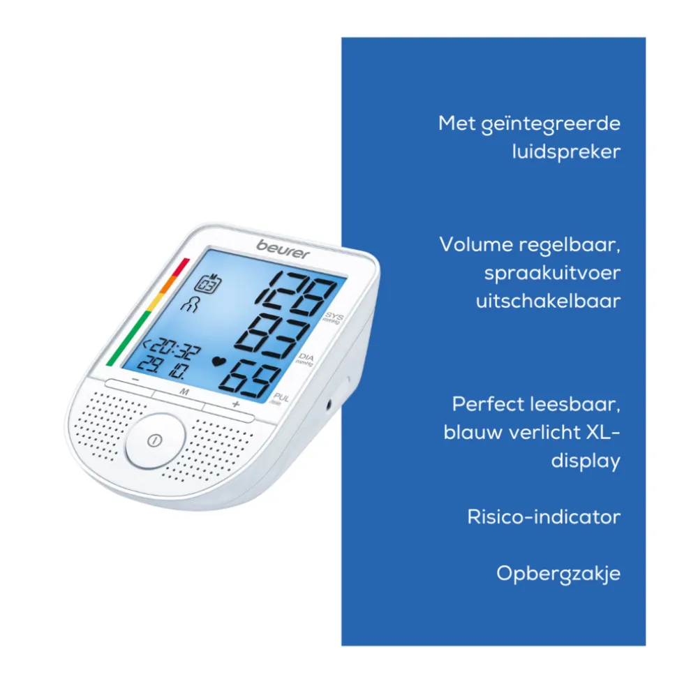 Beurer BM 49 (D, F, I, EN, NL) Bloeddrukmeter Bovenarm