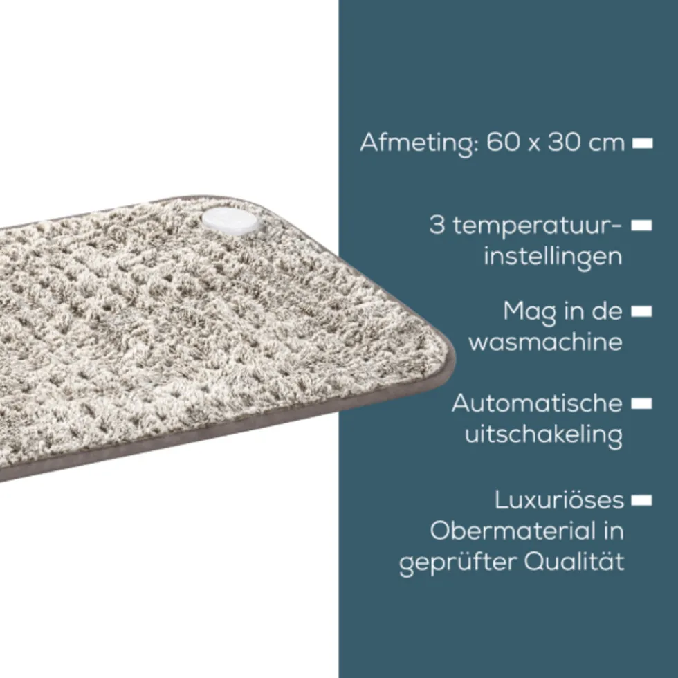 Beurer HK 123 XXL Nordic Taupe Warmtekussen