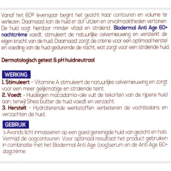 Biodermal Anti Age 60+ Nachtcrème