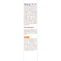 Biodermal Anti Age SPF50+ Zonnecrème voor het Gezicht