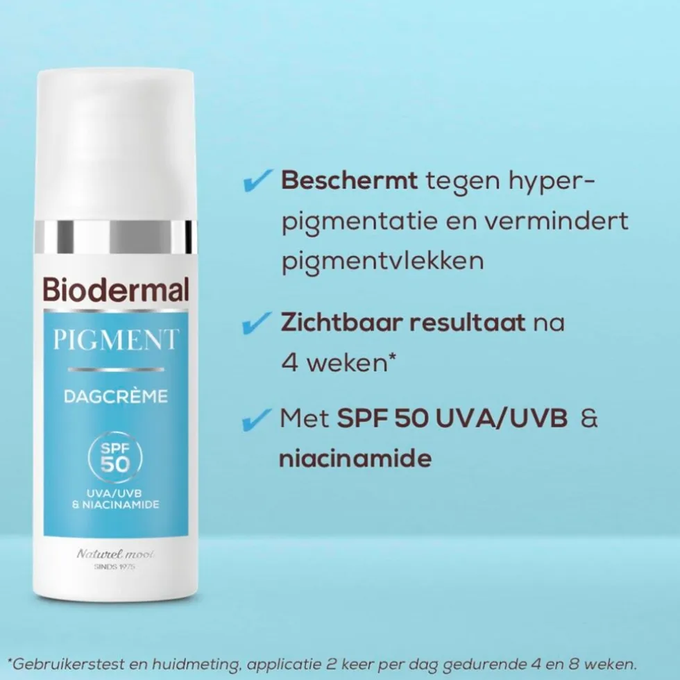 Biodermal Pigment SPF50 Dagcrème