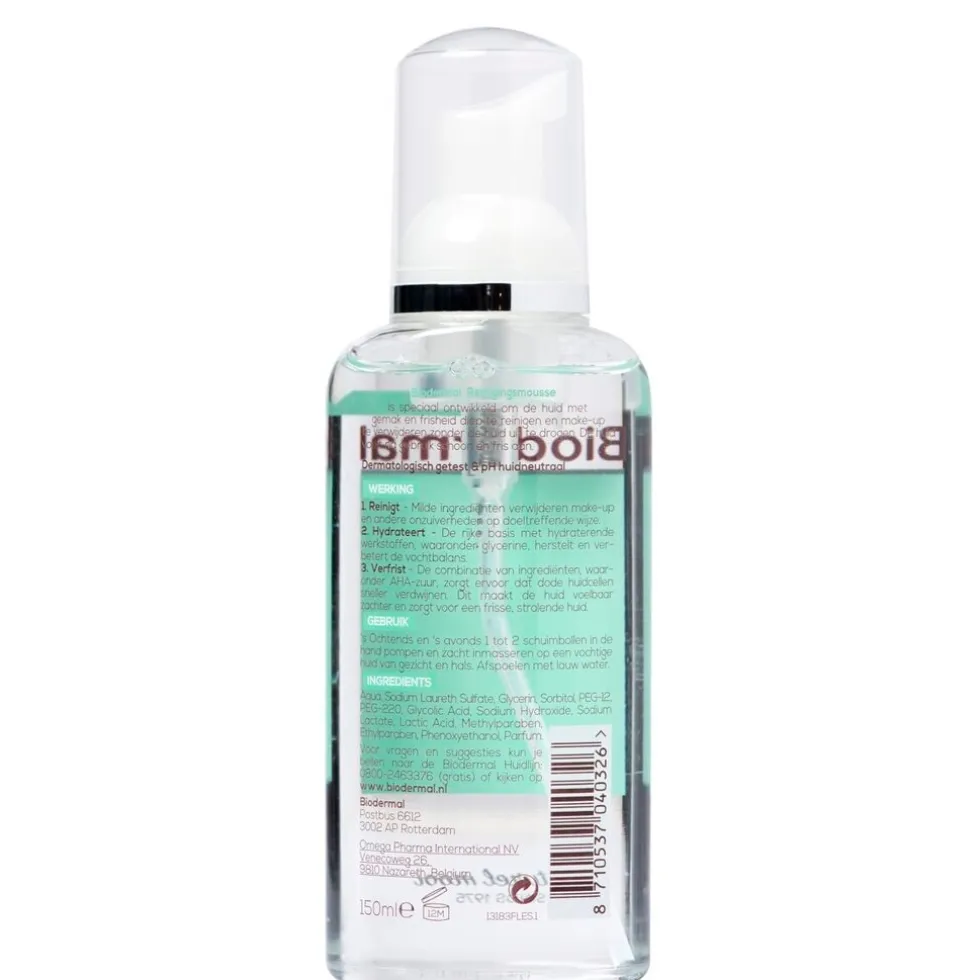 Biodermal Reinigingsmousse