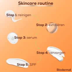Biodermal SPF50+ Matterende Zonnefluïde voor je Gezicht
