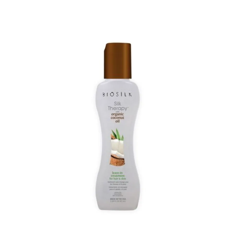 Biosilk Silk Therapy with Coconut Oil Leave in Treatment