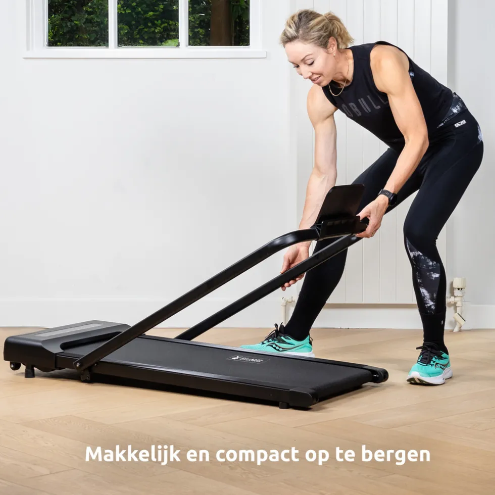 BluMill Loopband Inklapbaar Inc. Tablethouder en Fitness App