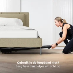 BluMill Loopband Inklapbaar Inc. Tablethouder en Fitness App