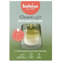 Bolsius Cleanlight Gardenia & Fig Starterkit