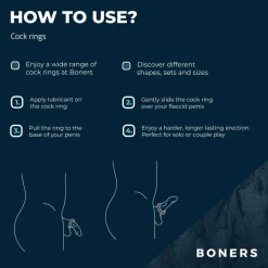 Boners 6-Delige Cockring Set