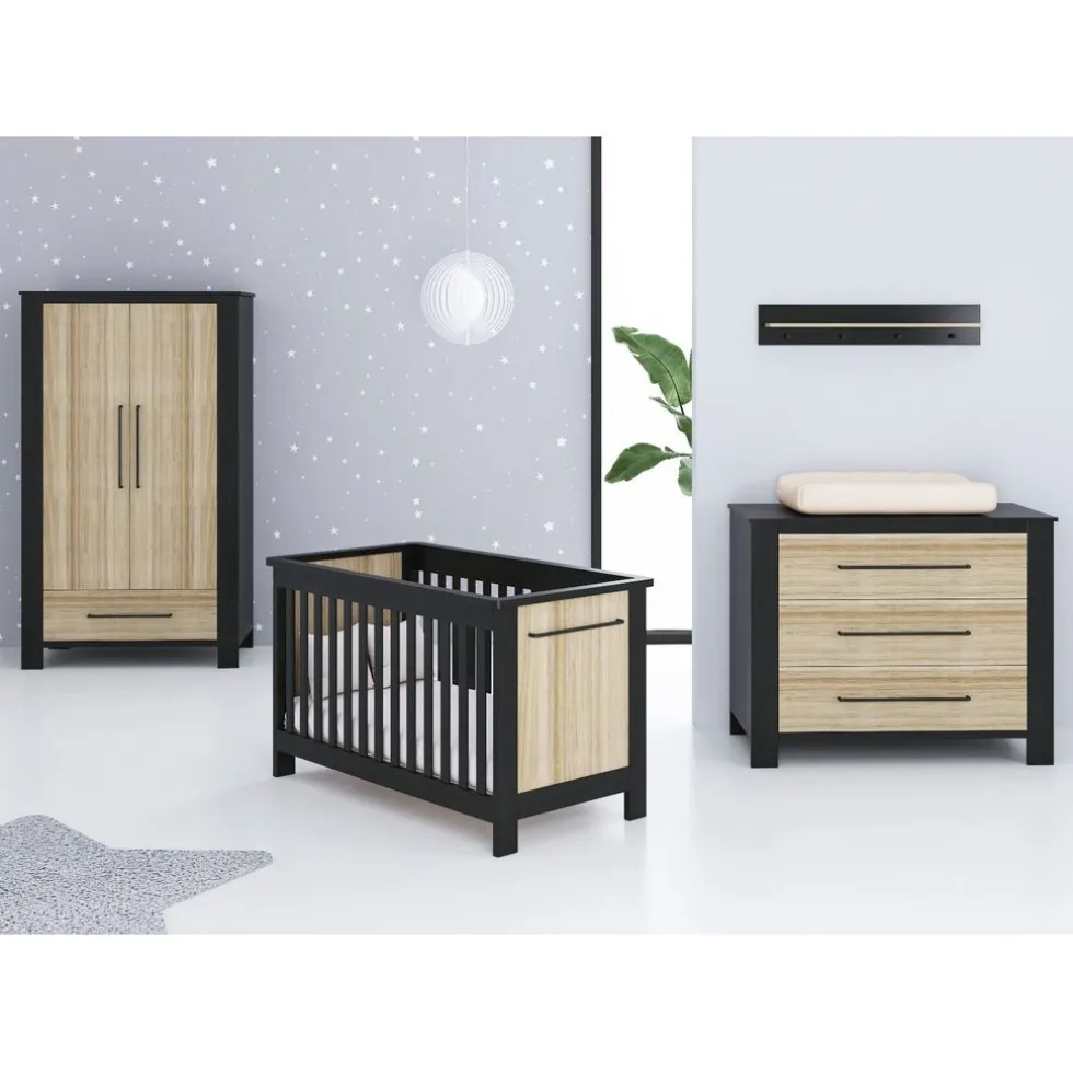 Born Lucky Baby Bed Oxford