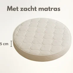Born Lucky Box Rond Met Matras