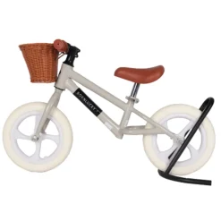 Born Lucky Loopfiets Balance Bike Luxe Olijf