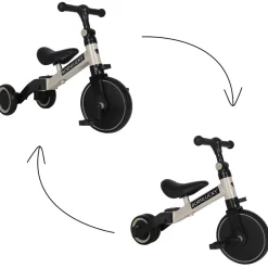 Born Lucky Loopfiets Trike Olijf