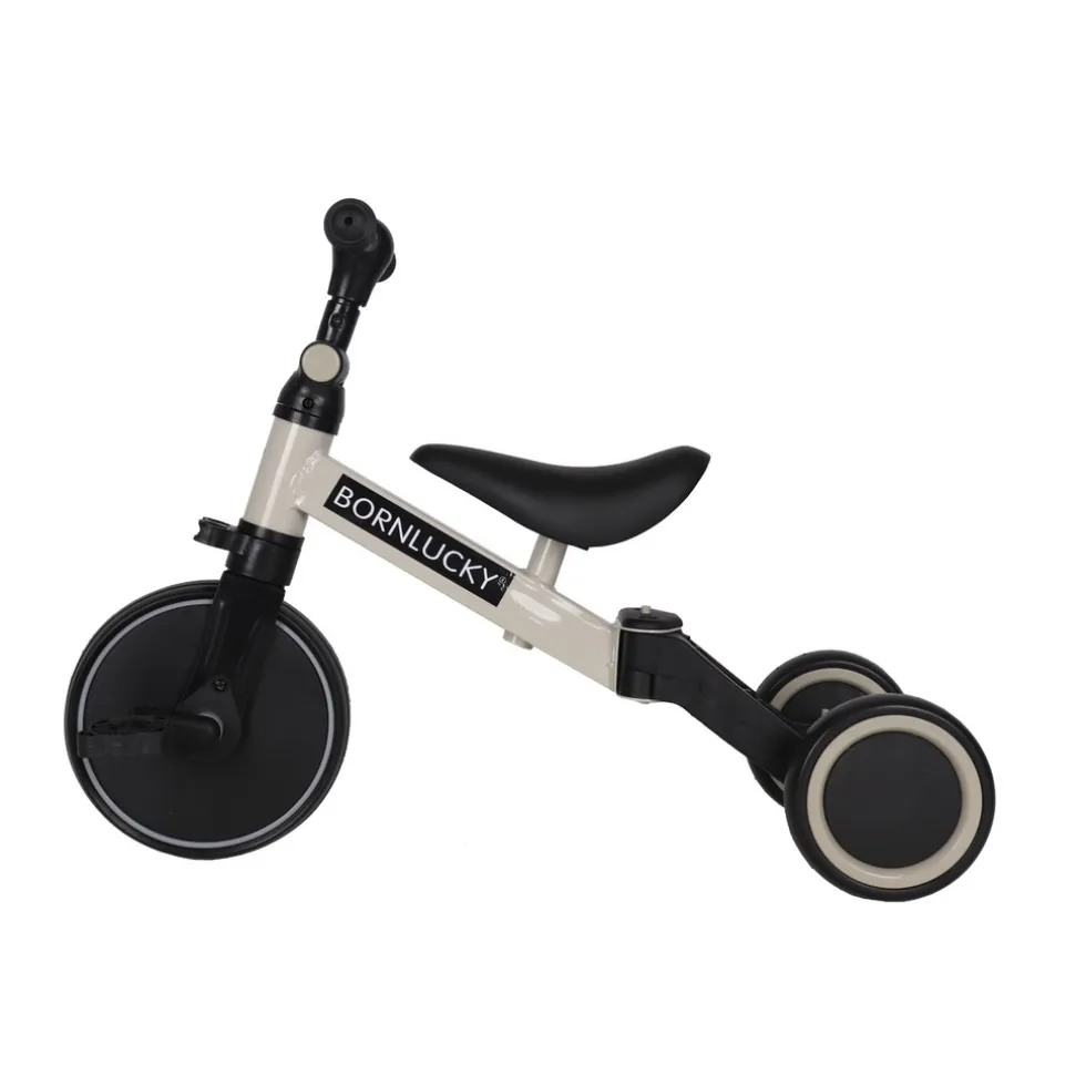 Born Lucky Loopfiets Trike Olijf