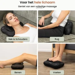 BrellaVio Draadloos Massagekussen + Massagebal