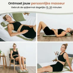 BrellaVio Spijkermat Set met Spijkerkussen