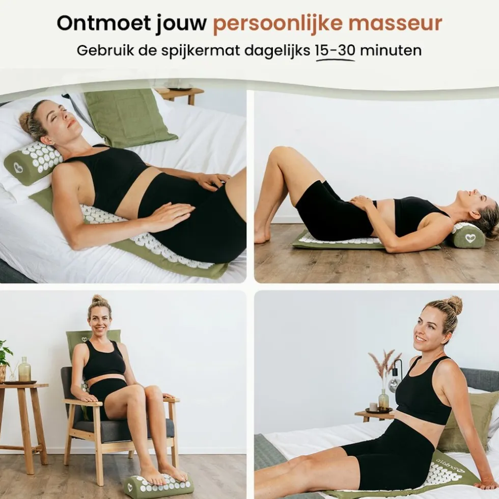 BrellaVio Spijkermat Set met Spijkerkussen