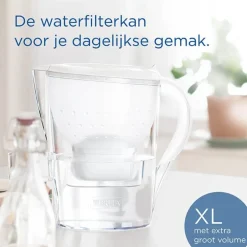 BRITA Marella Waterfilterkan XL 3.5L Wit met MAXTRA PRO Filter