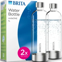 BRITA SodaONE PET Fles Set van 2 Single Unit