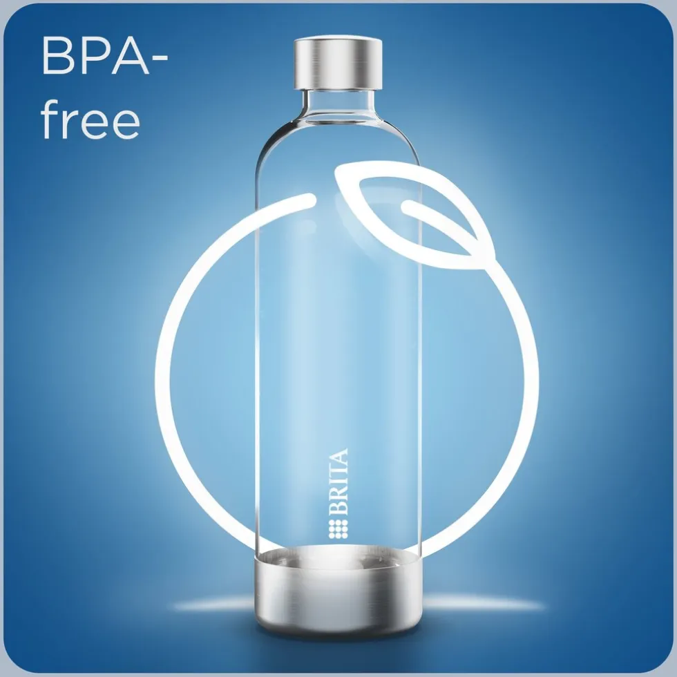 BRITA SodaONE PET Fles Set van 2 Single Unit