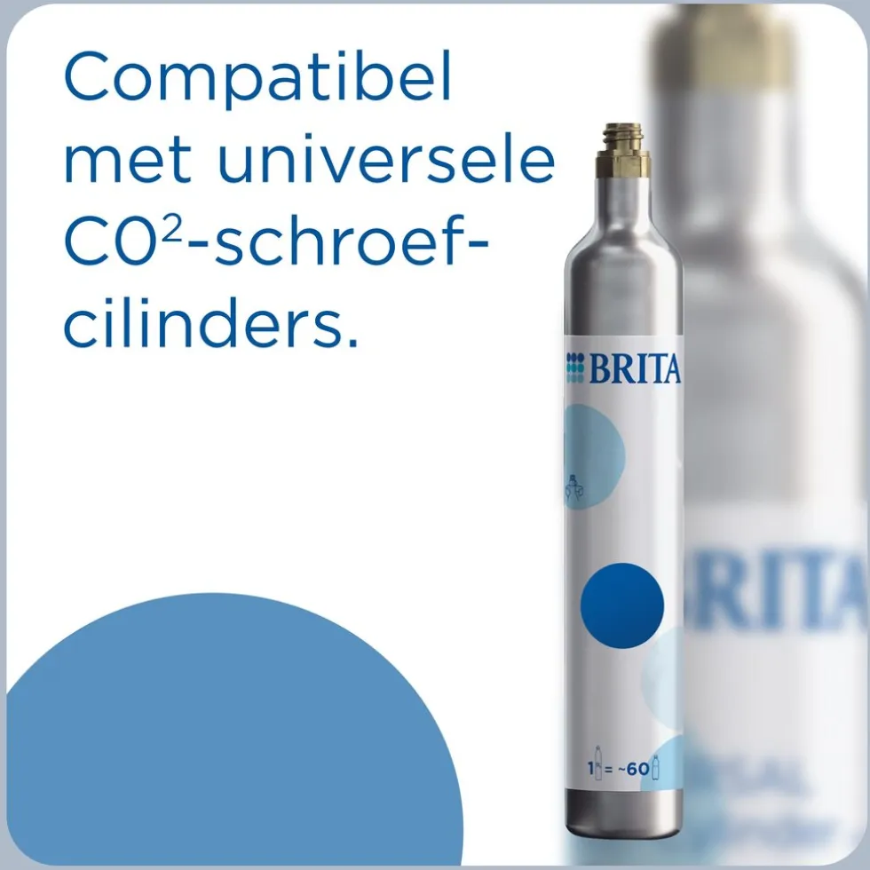 BRITA SodaONE Wit Single Unit