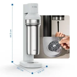 BRITA SodaTRIO Wit Single Unit