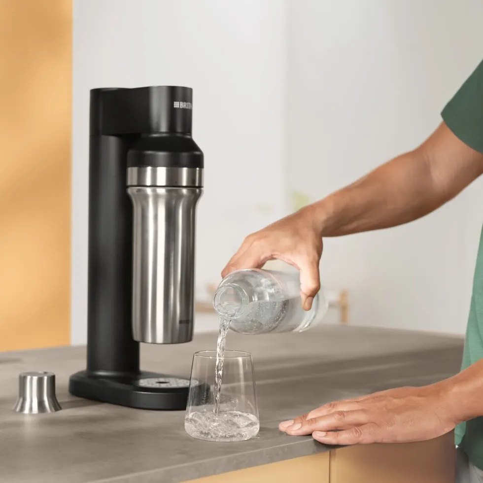 BRITA SodaTRIO Zwart Single Unit