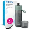 BRITA Waterfilterfles Active 0.6L Donkergroen inclusief 2 MicroDisc Single Unit