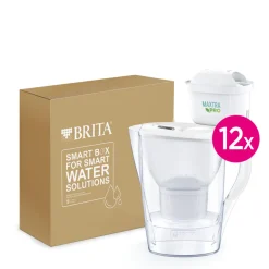 BRITA Waterfilterkan Marella Cool 2.4L Wit incl. 12 MAXTRA Filterpatroon