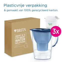 BRITA Waterfilterkan Marella Cool 2.4L Grijs incl. 1 MAXTRA PRO waterfilterpatroon
