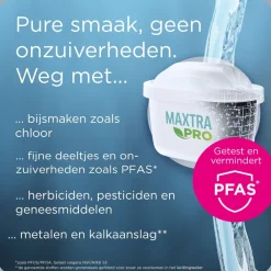 BRITA Waterfilterkan Marella Cool 2.4L Grijs incl. 1 MAXTRA PRO waterfilterpatroon