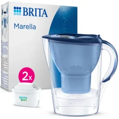 BRITA Waterfilterkan Marella Cool 2.4L Blauw incl. 2 MAXTRA PRO waterfilterpatroon