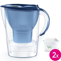 BRITA Waterfilterkan Marella Cool 2.4L Blauw incl. 2 MAXTRA PRO waterfilterpatroon