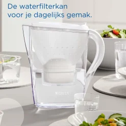 BRITA Waterfilterkan Marella Cool 2.4L Wit incl.12 MAXTRA PRO waterfilterpatroon