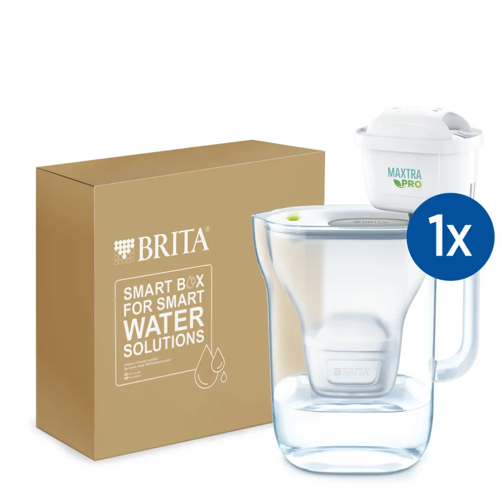 BRITA Waterfilterkan Style Cool 2.4L Grijs incl,1 MAXTRA PRO Waterfilterpatroon