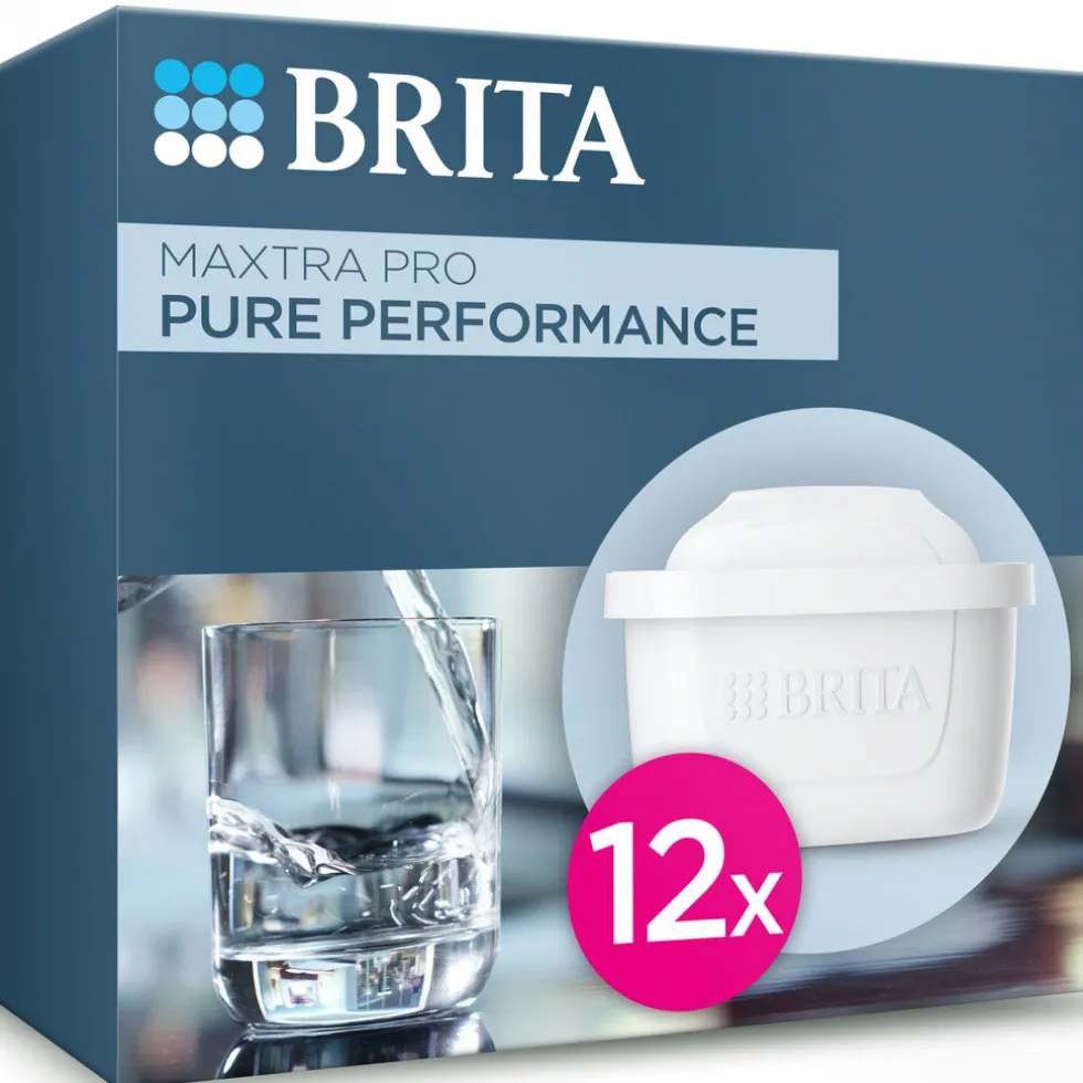 BRITA waterfilterpatroon MAXTRA PRO Pure Performance 12 pack