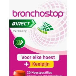 Bronchostop Direct Hoestpastilles met Honing