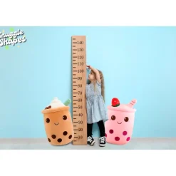 Bubble Tea Pink Snuggle Shape Knuffel