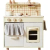 Buxibo Houten Kinderkeuken Inclusief Accessoires en Keukengerei Speelkeuken