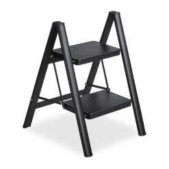 Buxibo Keukentrapje Vouwladder 2 Staps Keukenopstapje Opvouwbare ladderkruk