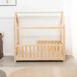 Buxibo Kinderbed met Matras Houten Peuterbed Huisbed