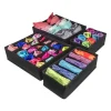Buxibo Kleding Opbergbox Set Opvouwbaar Kastlade Verdeler Onder Bed Organizer 4 Stuks