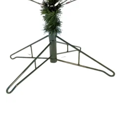 Buxibo PVC Kerstboom met 200 LED en 8 lichteffecten EU-stekker Metalen Standaard