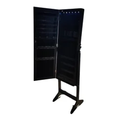 Buxibo Sieradenkast op Poten Met Spiegel Sieraden Organizer