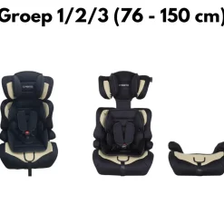 Cabino Autostoel Groep 1/2/3 I-Size