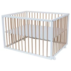 Cabino Baby Box Met Wieltjes Jolly Naturel