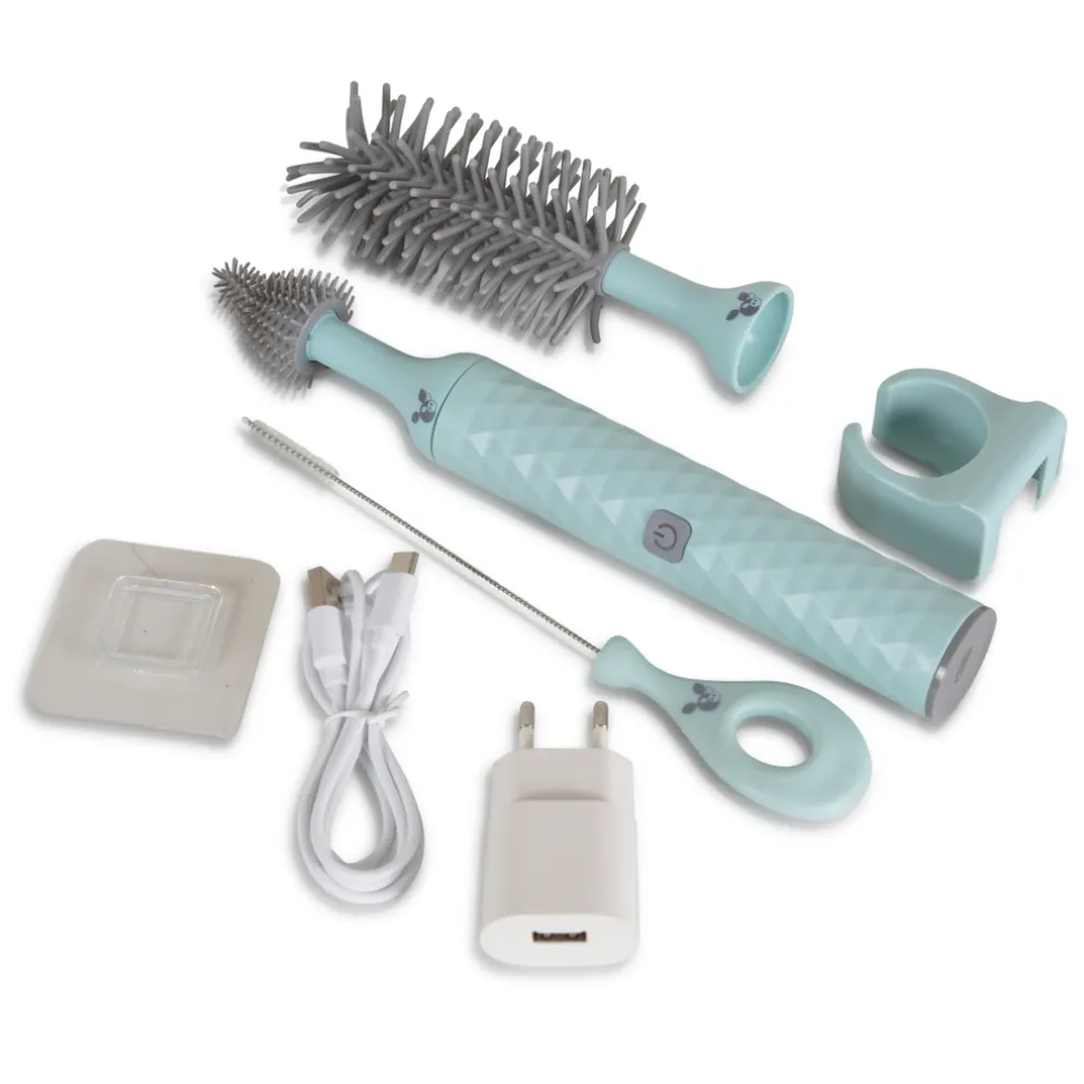 Cangaroo Blue Draadloze Elektrische 2-in-1 Flessenborstel
