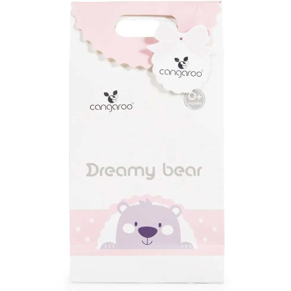Cangaroo Dreamy Bear Pink 75 x 100 cm Wiegdeken