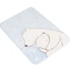 Cangaroo Softy Sweet Hugs Blue 80 x 110 cm Wiegdeken